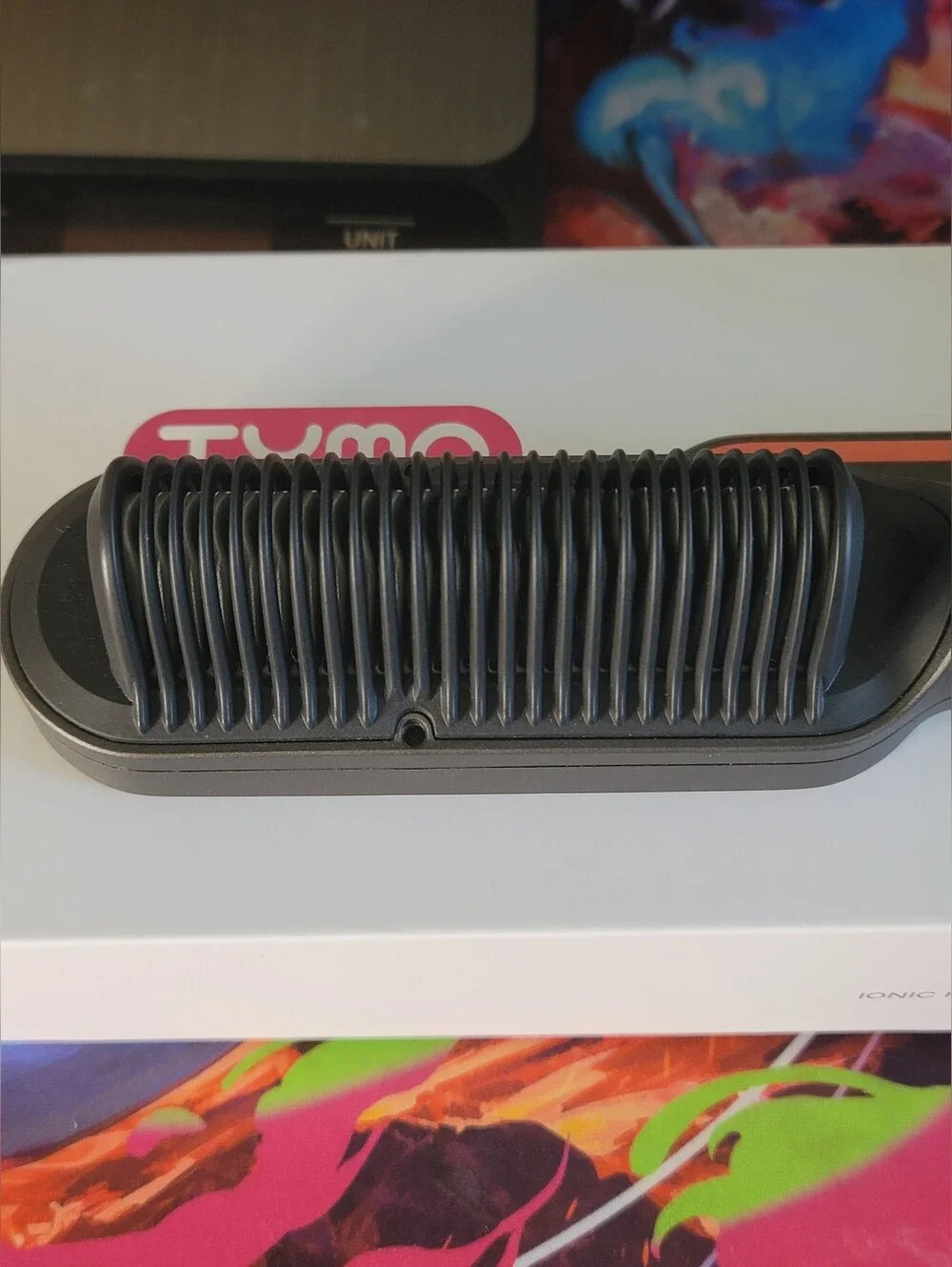 TYMO Ring Plus Ionic Hair Straightening Comb